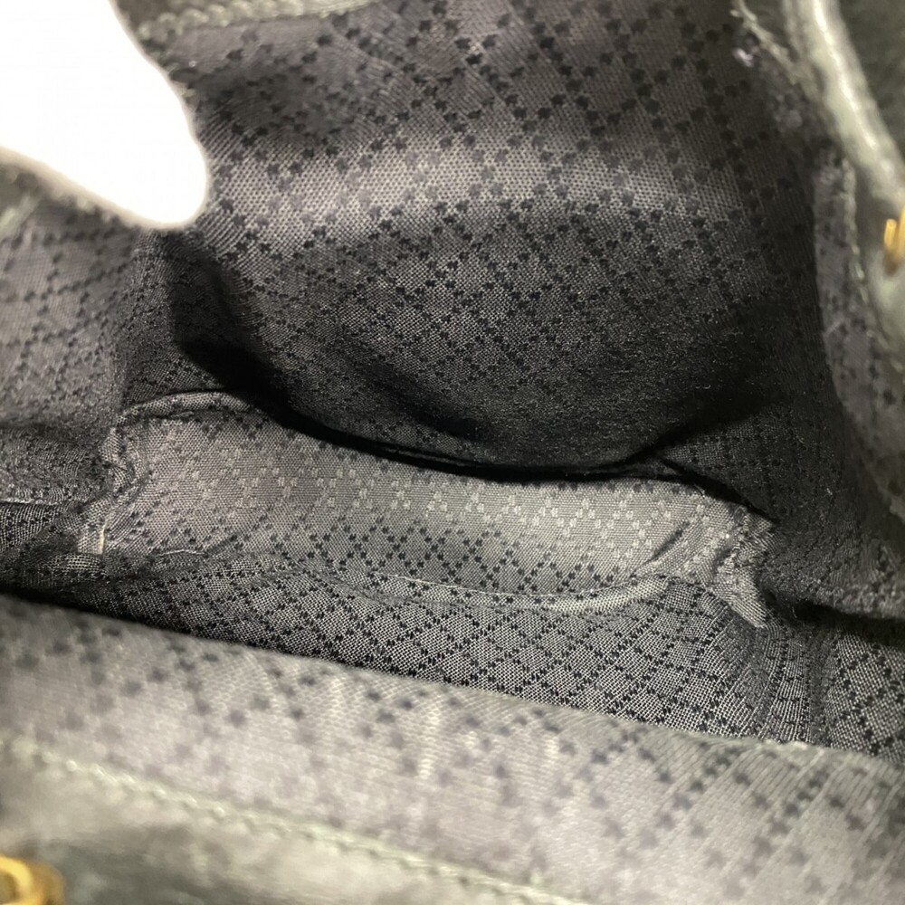 Gucci Bamboo Backpack (003 1705 0030) Leather, Black, Women's - Picture 4 of 16